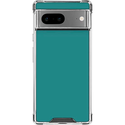 Teal Google Pixel 8a Clear Case